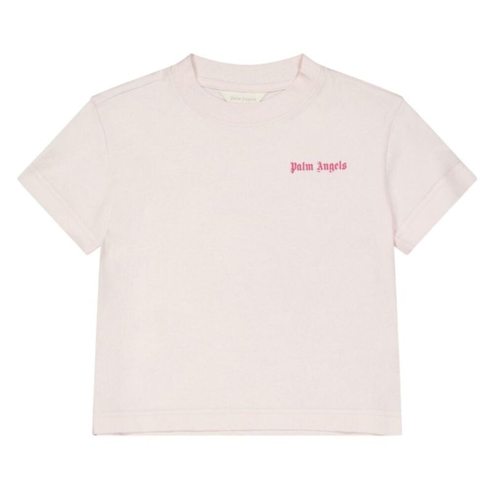 Palm Angels Childrens/Kids T-Shirt / Baby Pink